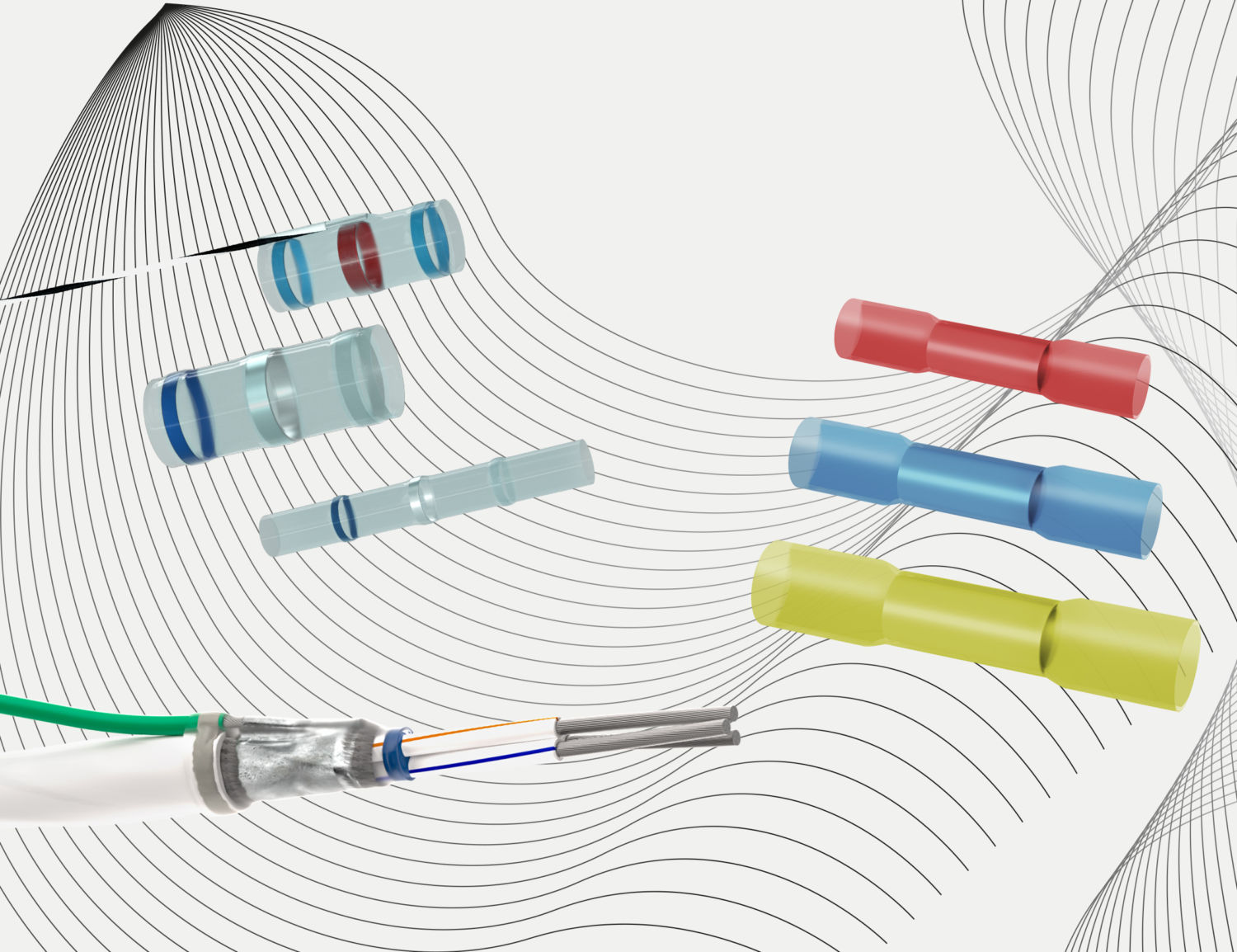 Solder and crimp splices: Variants and application