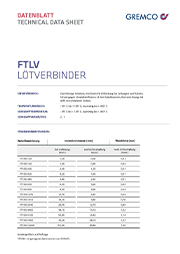 GREMCO FTLV Datenblatt