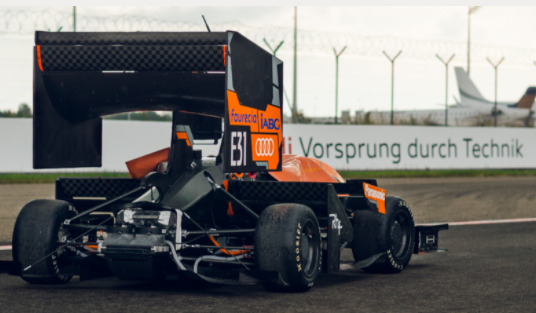 The TU-fast-racing-team in the Formula Student