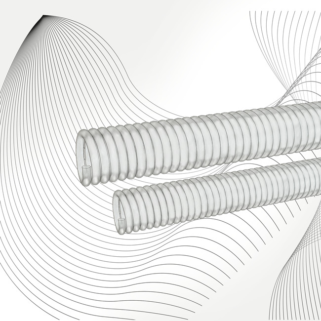 FEP tubing and UV spirals in the context of application