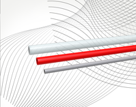 Insulating tube made of silicone