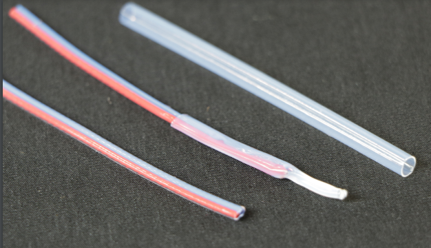 PTFE dual heat-shrink tubing